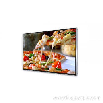 75 inch indoor wall mounted advertising media player